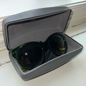 David Yurman green sunglasses